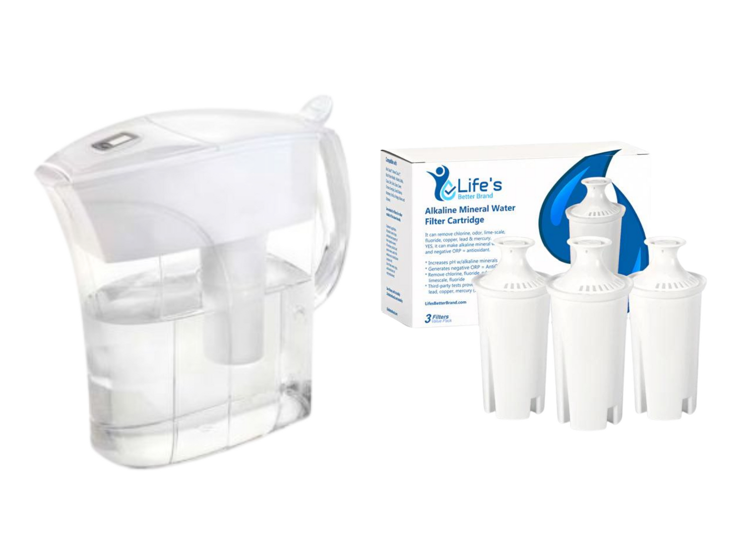 chrome brita pitcher