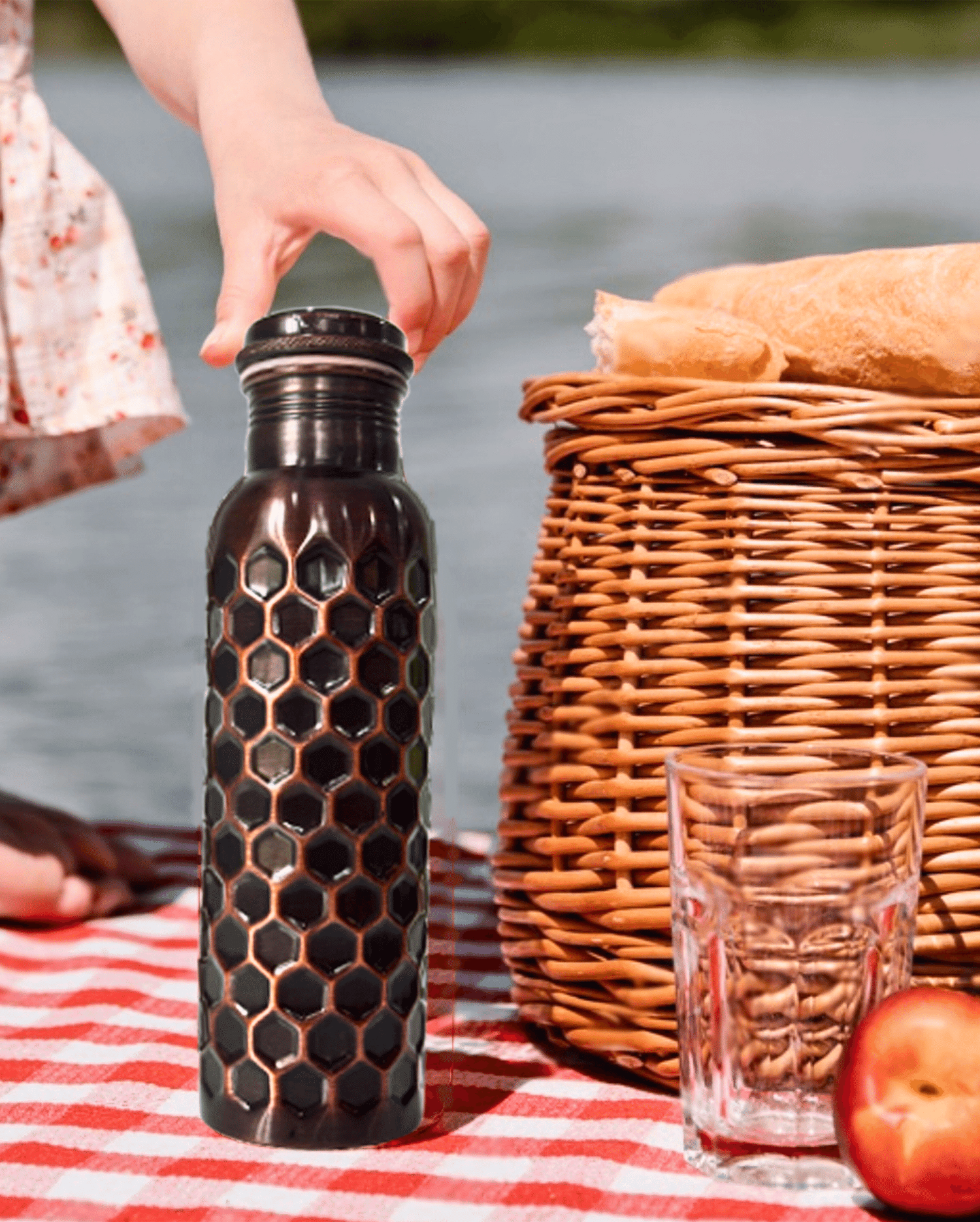 Copper Bottle Black unique Design
