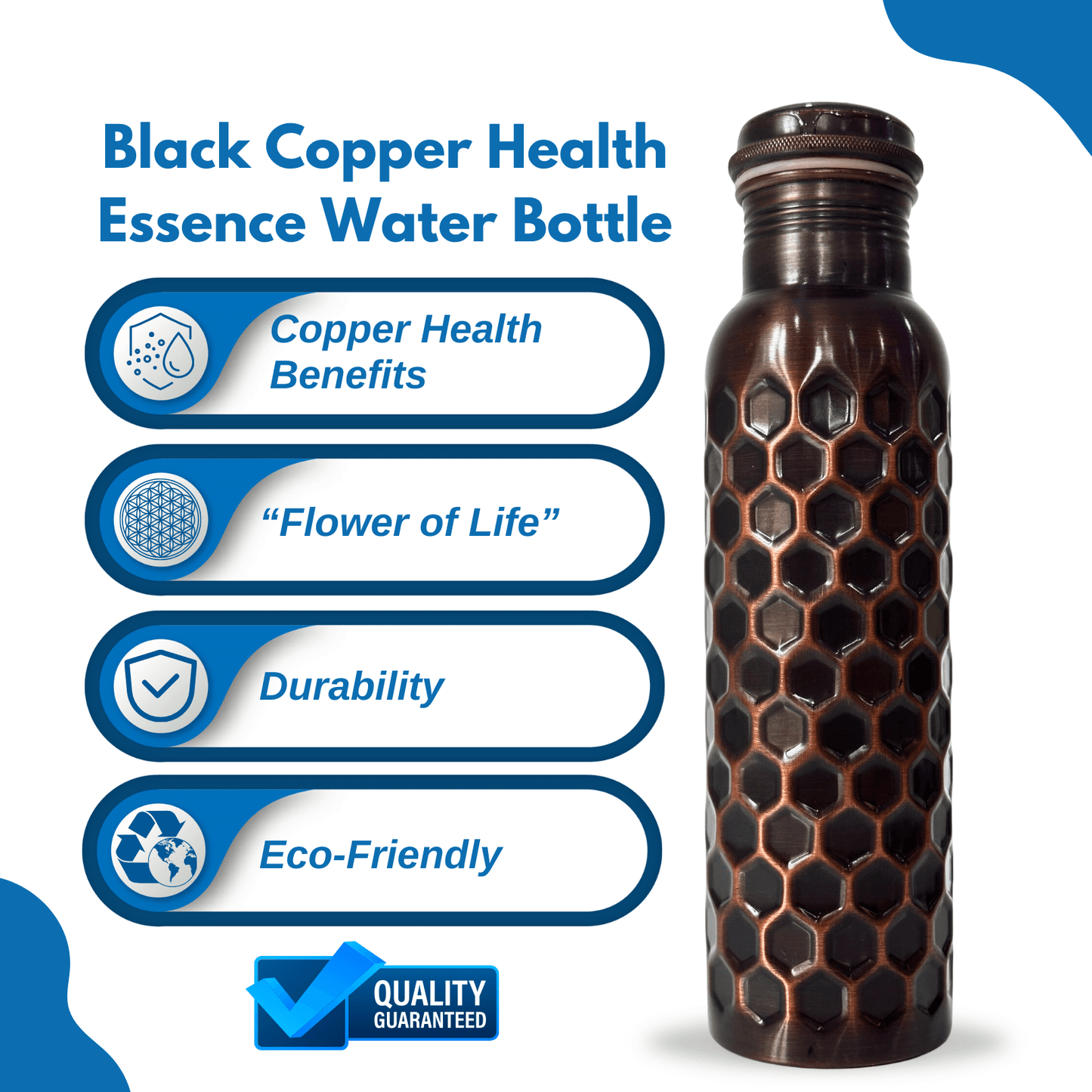 Feature Black Copper Bottle