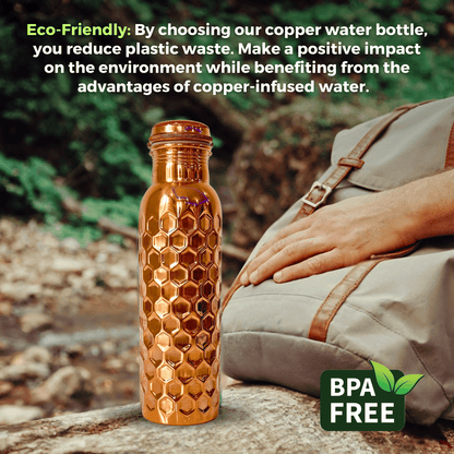 Eco Friendly with Pounded Drop Copper Water